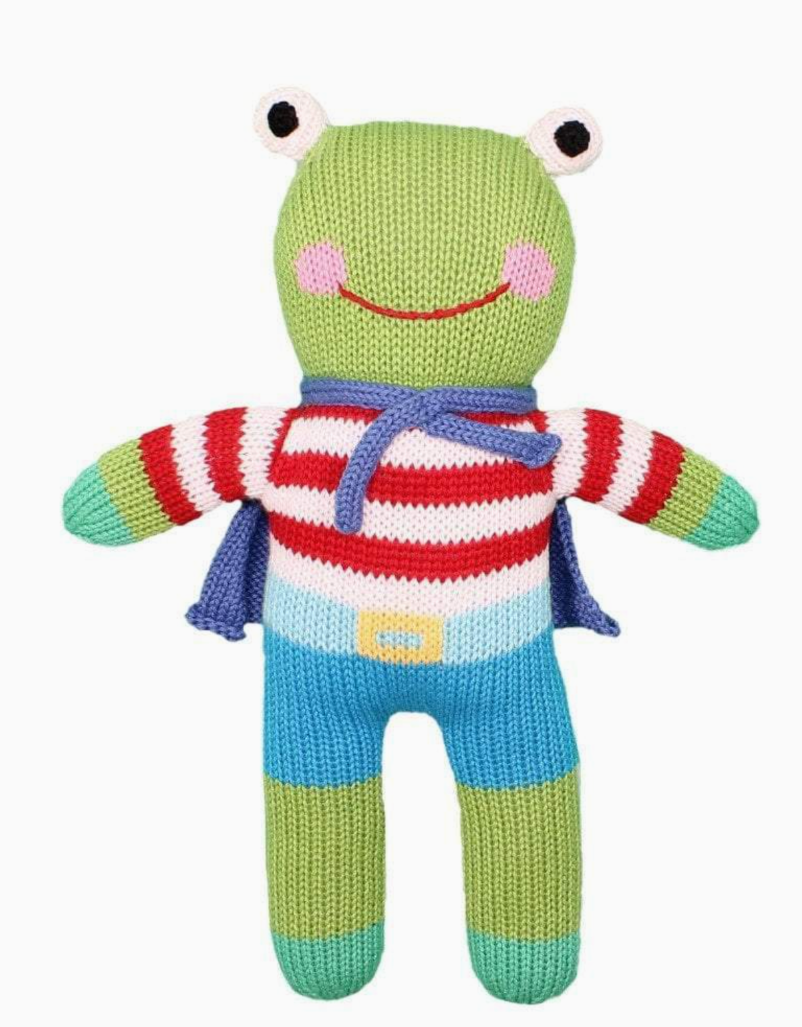 Zubels Freddy the Flying Frog 7" Rattle