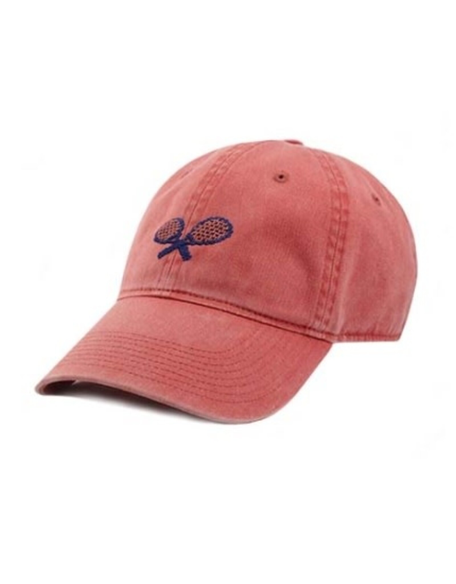 Smather's & Branson Hat Crossed Racquets Nantucket Red