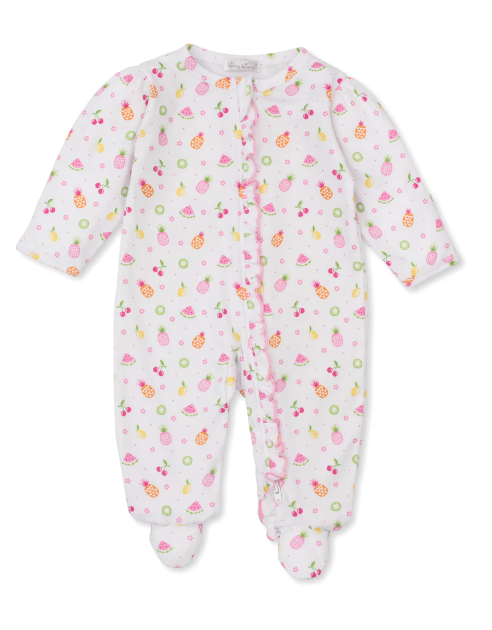 Kissy Kissy Footie w/Zip Fruit Fiesta