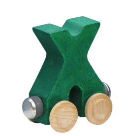 Maple Landmark Woodcraft X Train Letter
