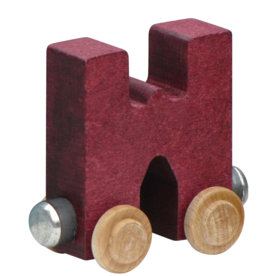 Maple Landmark Woodcraft W Train Letter