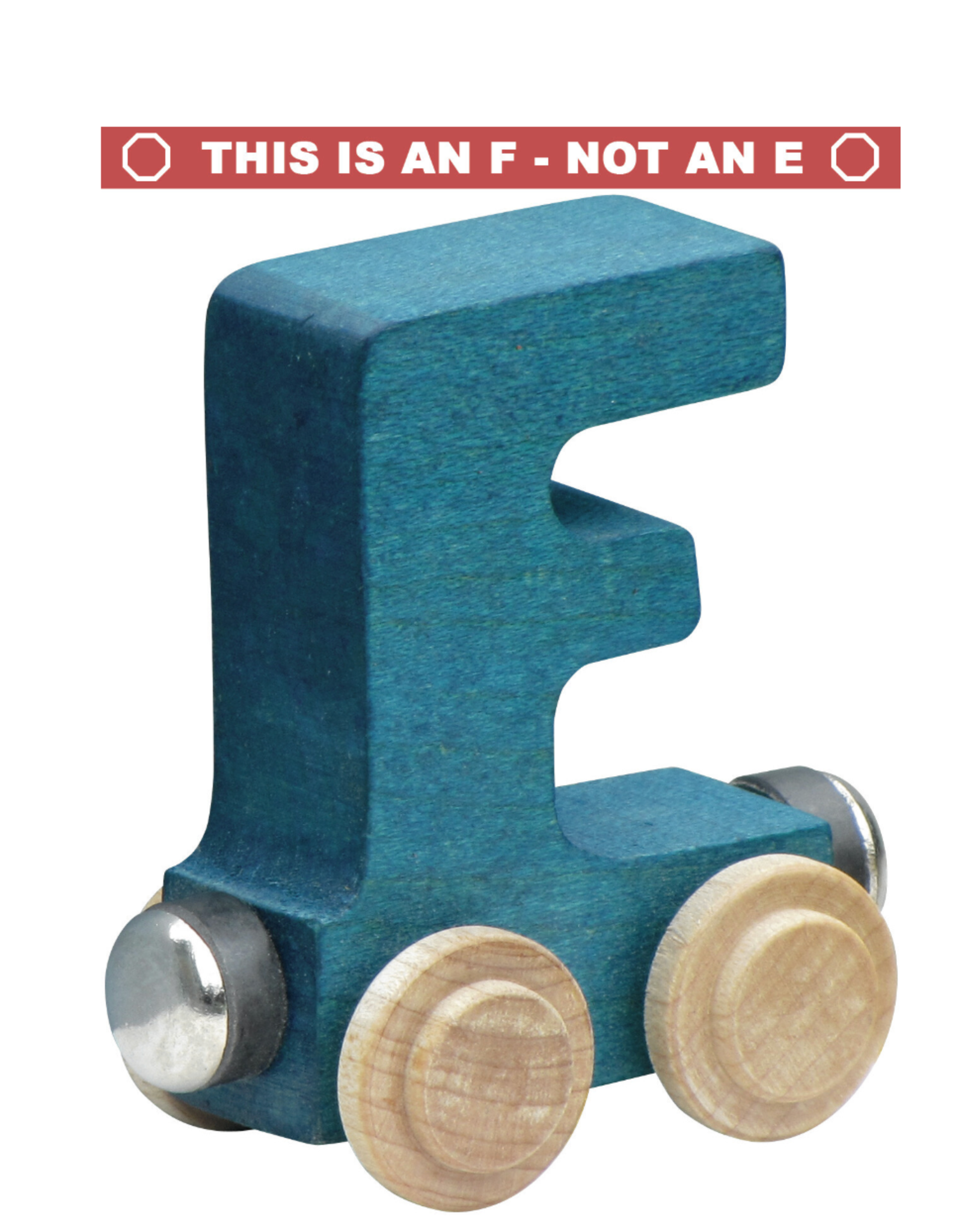 Maple Landmark Woodcraft F Train Letter