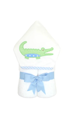 Three Marthas Everykid Towel Blue Alligator