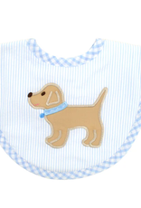 Three Marthas Basic Bib Blue Puppy Three Marthas Basic Bib Blue Puppy