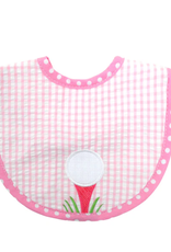 Three Marthas Basic Bib Pink Golf Three Marthas Basic Bib Pink Golf