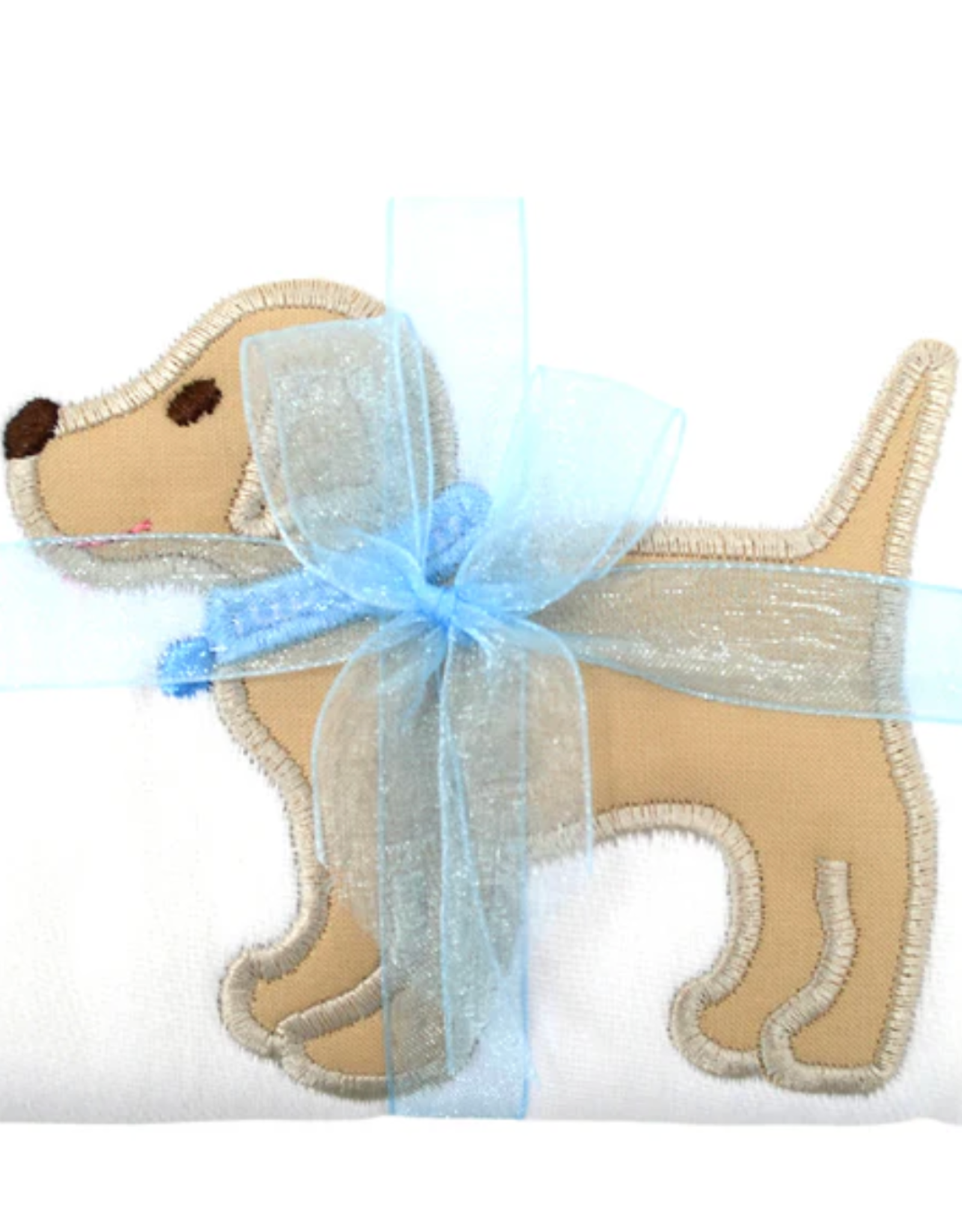 Three Marthas Burp Blue Puppy