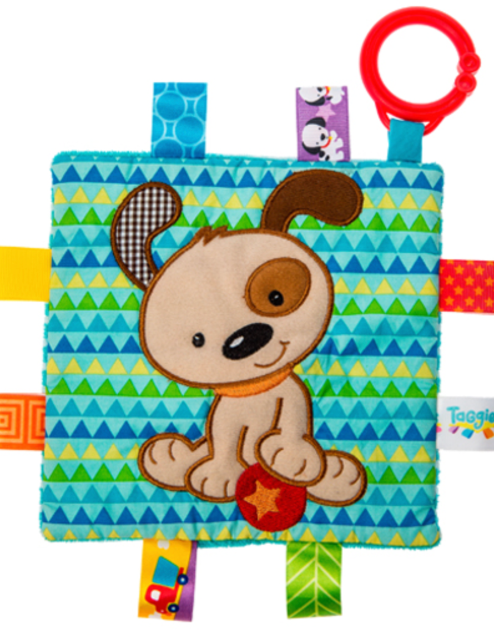 Mary Meyer Toys Taggies Crinkle Me Brother Puppy