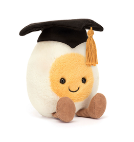 Jelly Cat Amuseables Boiled Egg Graduation