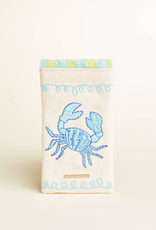 Spartina Sunglass Case Overboard Crab