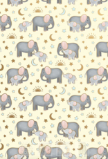 Gift Wrap Baby Elephants