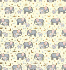 Gift Wrap Baby Elephants