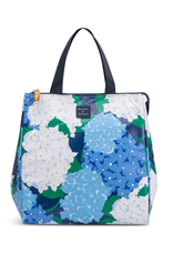 Bourbon & Bamboo Lunch Bag Blue Hydrangea