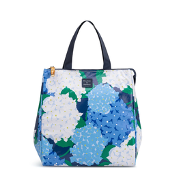 Bourbon & Bamboo Lunch Bag Blue Hydrangea