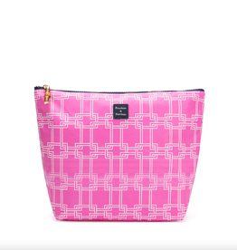 Bourbon & Bamboo Essentials Bag Pink Buckle