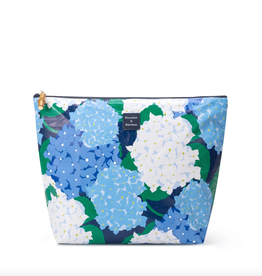 Bourbon & Bamboo Essentials Bag Blue Hydrangea