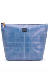 Bourbon & Bamboo Essentials Bag Navy Woven