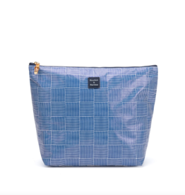 Bourbon & Bamboo Essentials Bag Navy Woven