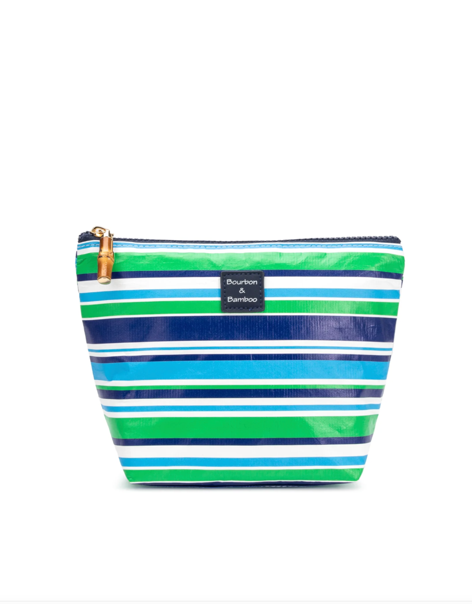 Bourbon & Bamboo Ditty Bag Blue Stripe