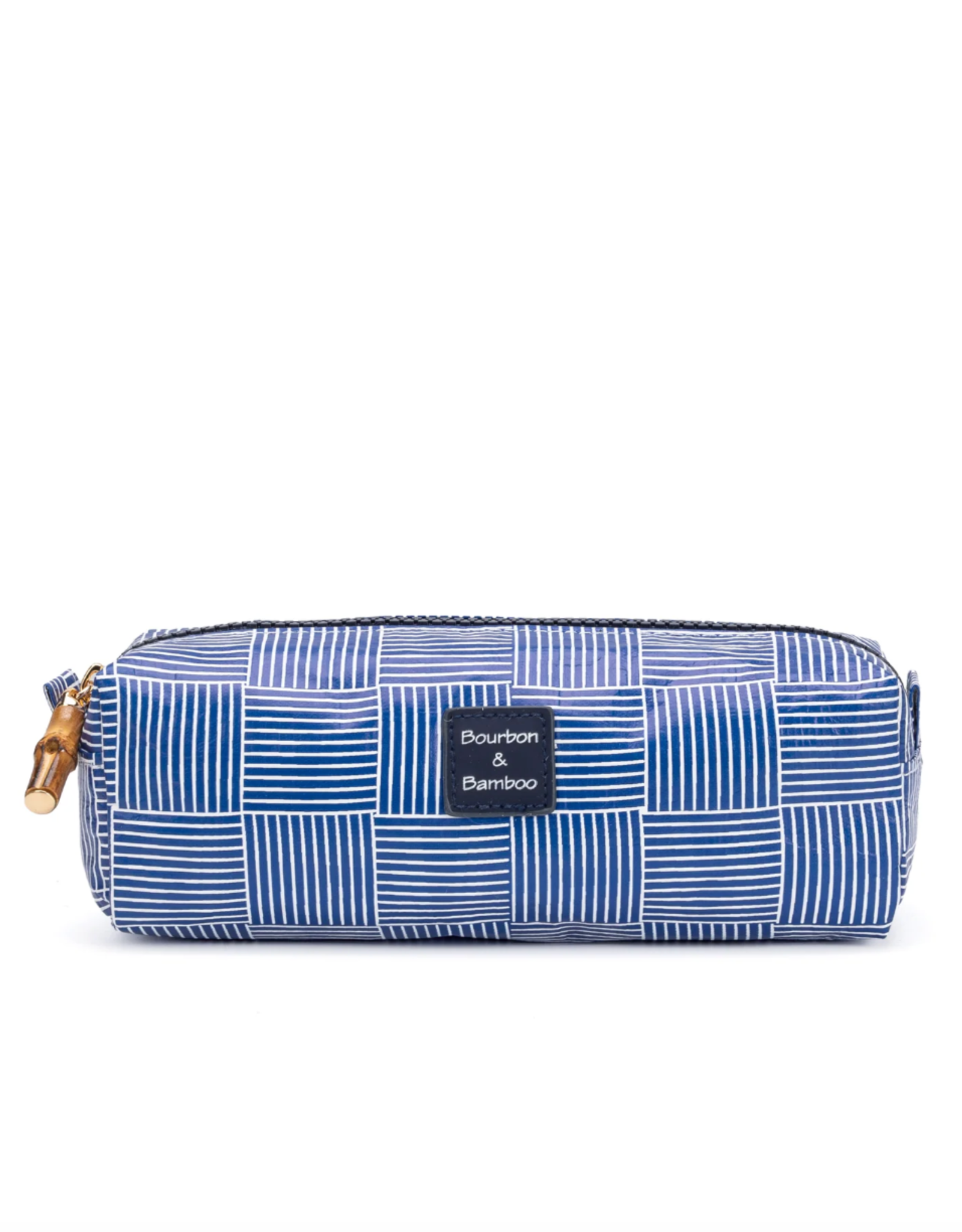Bourbon & Bamboo Baguette Navy Woven