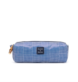 Bourbon & Bamboo Baguette Navy Woven