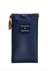 Bourbon & Bamboo Sunglass Case Navy Bourbon & Bamboo Sunglass Case Navy