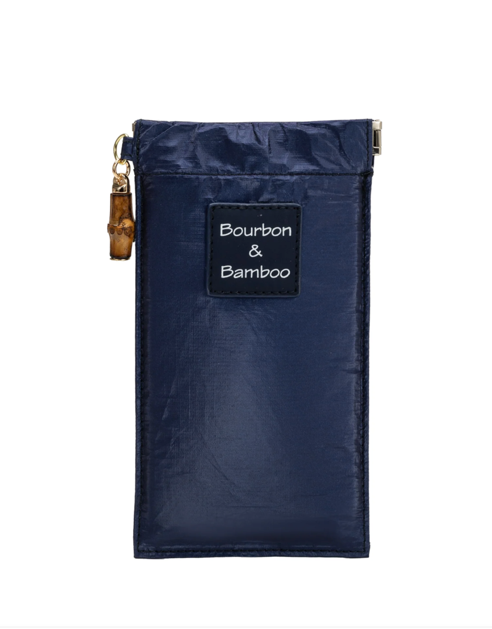 Bourbon & Bamboo Sunglass Case Navy