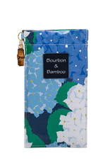 Bourbon & Bamboo Sunglass Case Blue Hydrangea Bourbon & Bamboo Sunglass Case Blue Hydrangea