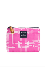 Bourbon & Bamboo Coin Pouch Pink Buckle