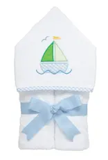 Three Marthas Everykid Towel Sailboat Blue