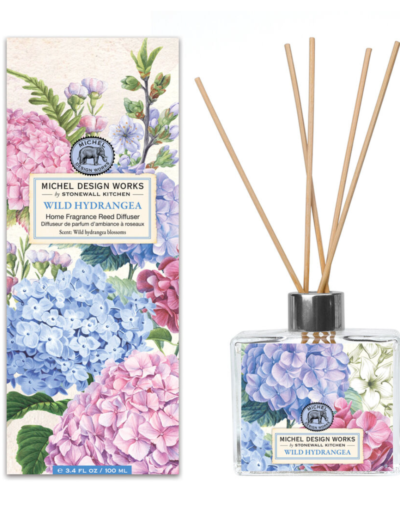Michel Design Works Wild Hydrangea Reed Diffuser