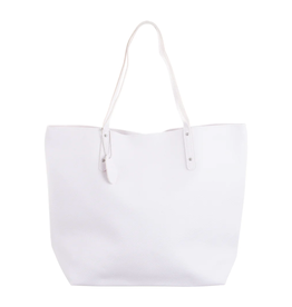 Spring Bucket Tote White