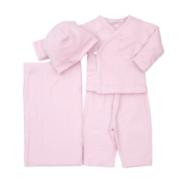 Kissy Kissy Pink Stripes Take Me Home Bundle Set
