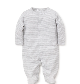 Kissy Kissy Footie Grey Stripe xx