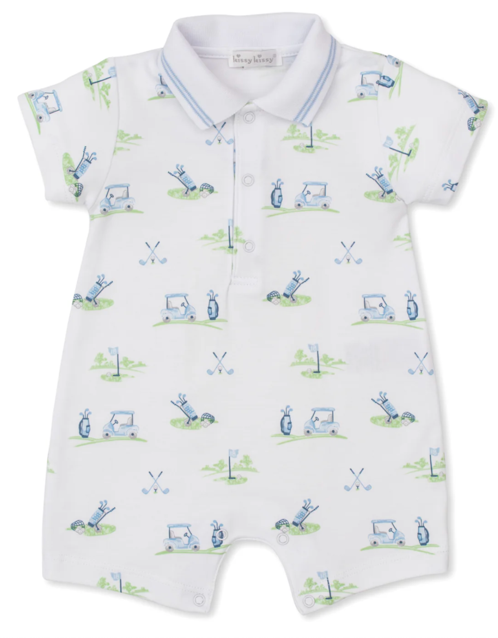 Kissy Kissy Short Playsuit Fairway Foursome