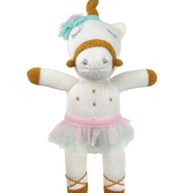 Zubels Rainbow Pop the Unicorn 12"