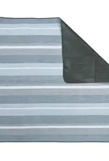 Santa Barbara Design Studio Face to Face Picnic Blanket- Grey White Blue