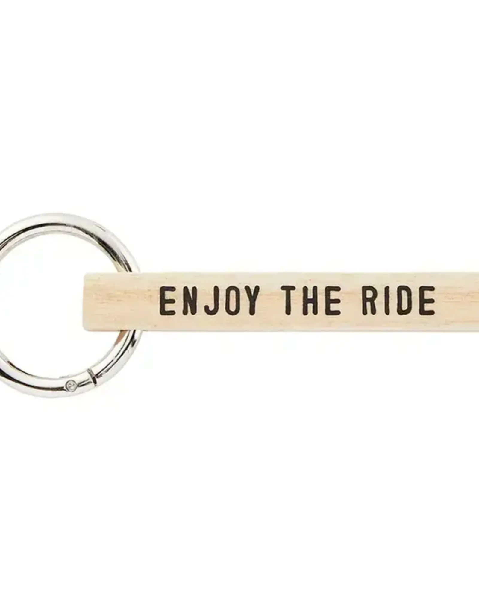 Santa Barbara Design Studio Keychain Wood Enjoy the Ride