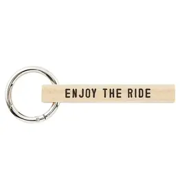 Santa Barbara Design Studio Keychain Wood Enjoy the Ride