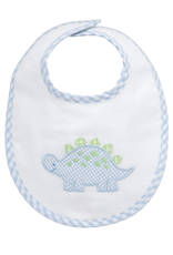 Three Marthas Basic Bib Blue Dino