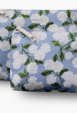 Rifle Paper Hydrangea Pouch Set