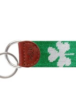 Smather's & Branson Key Fob Shamrock Kelly