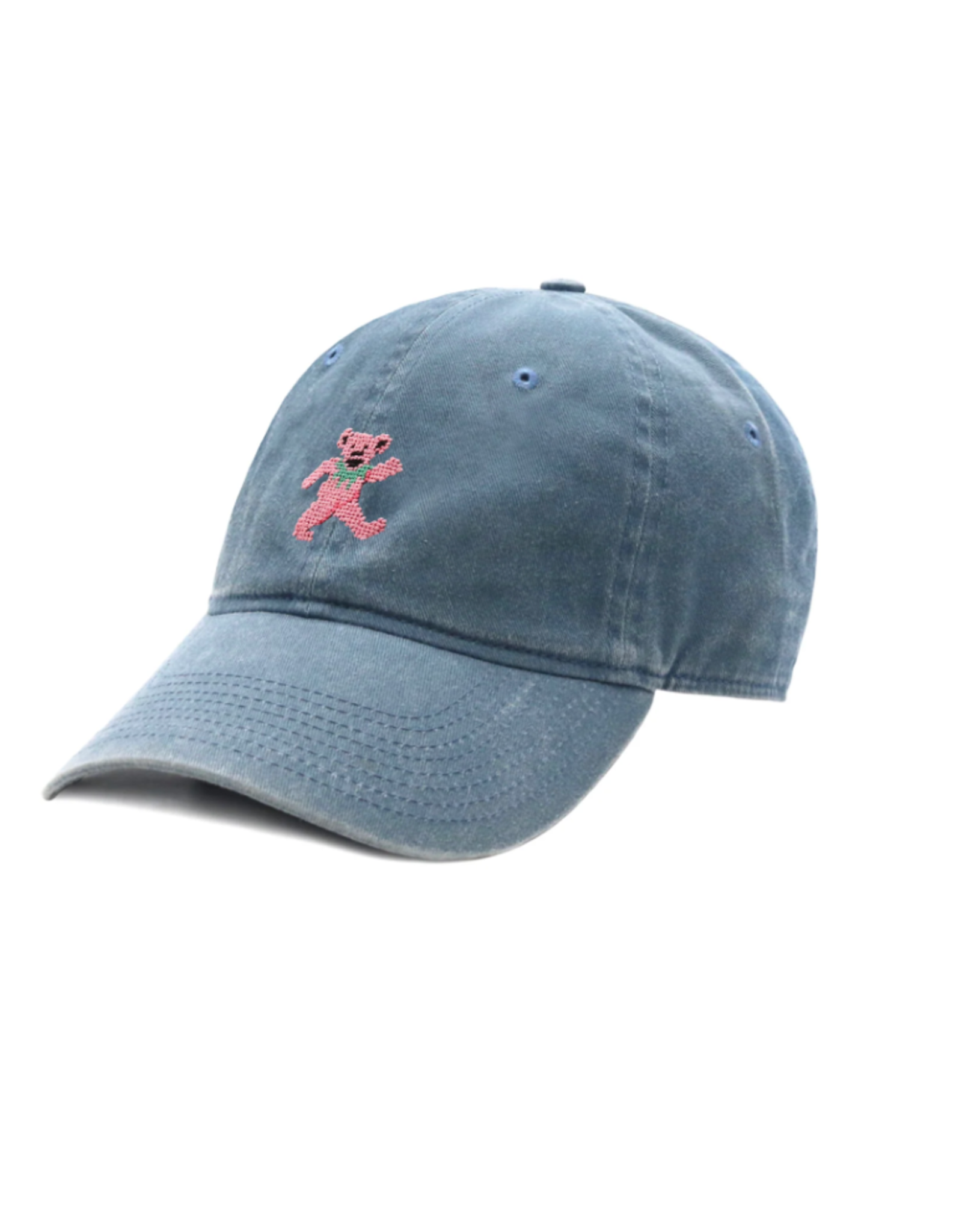 Smather's & Branson Hat Dancing Bear Tie Dye Steel Blue