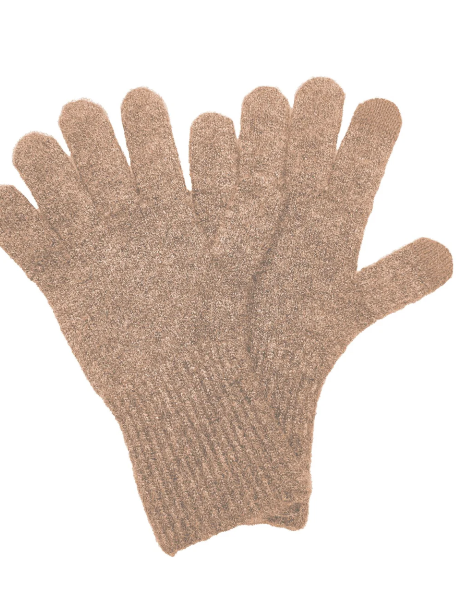 Fraas Camel Knit Tech Glove