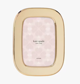 Kate Spade Kate Spade 4x6 Gold Oval Frame