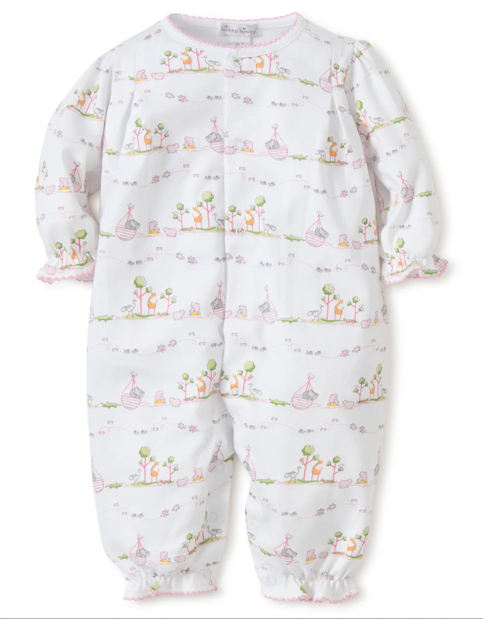 Kissy Kissy Playsuit Noah's Print Pink