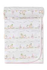 Kissy Kissy Blanket Noahs Print Pink
