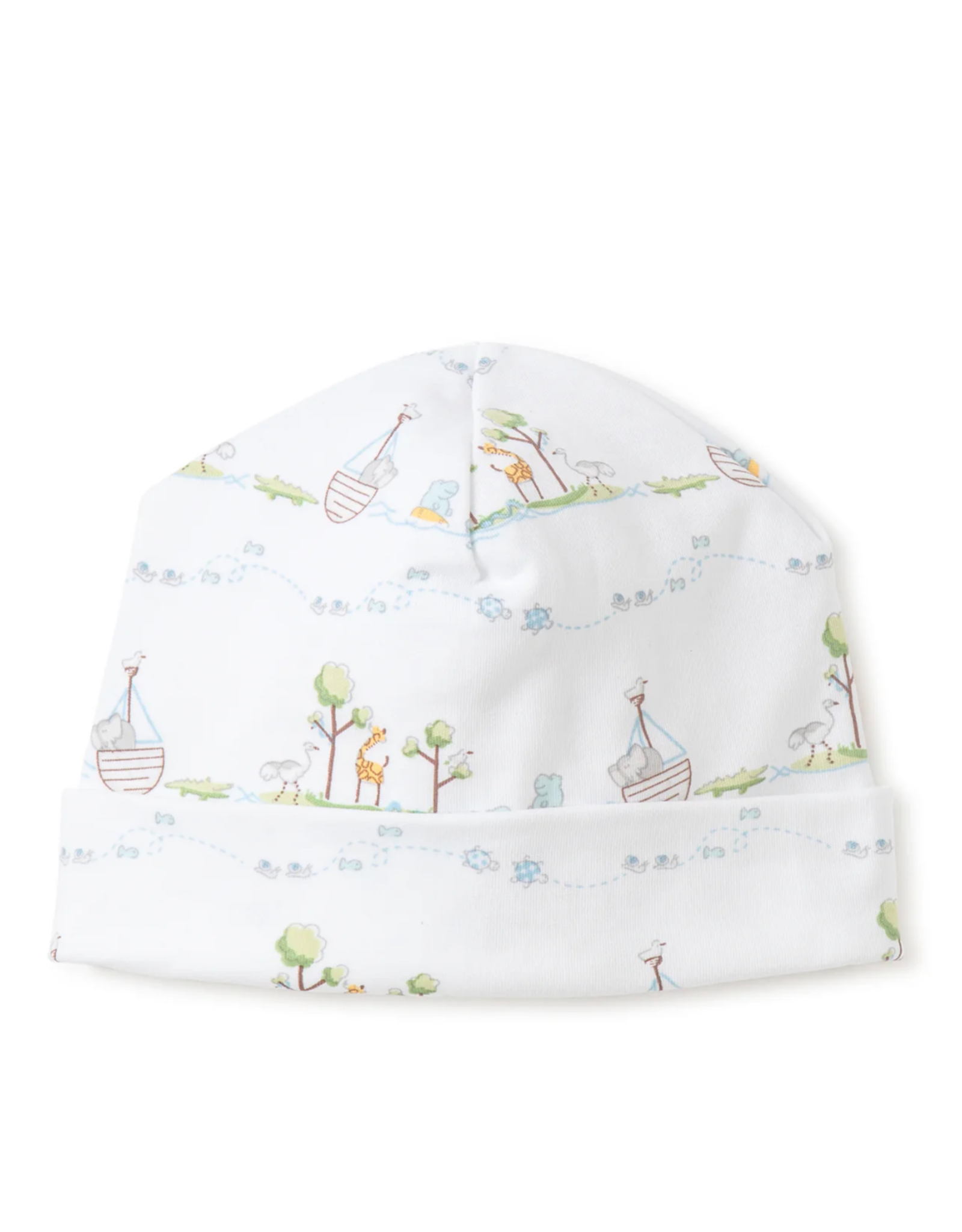 Kissy Kissy Hat Noah's Print Blue