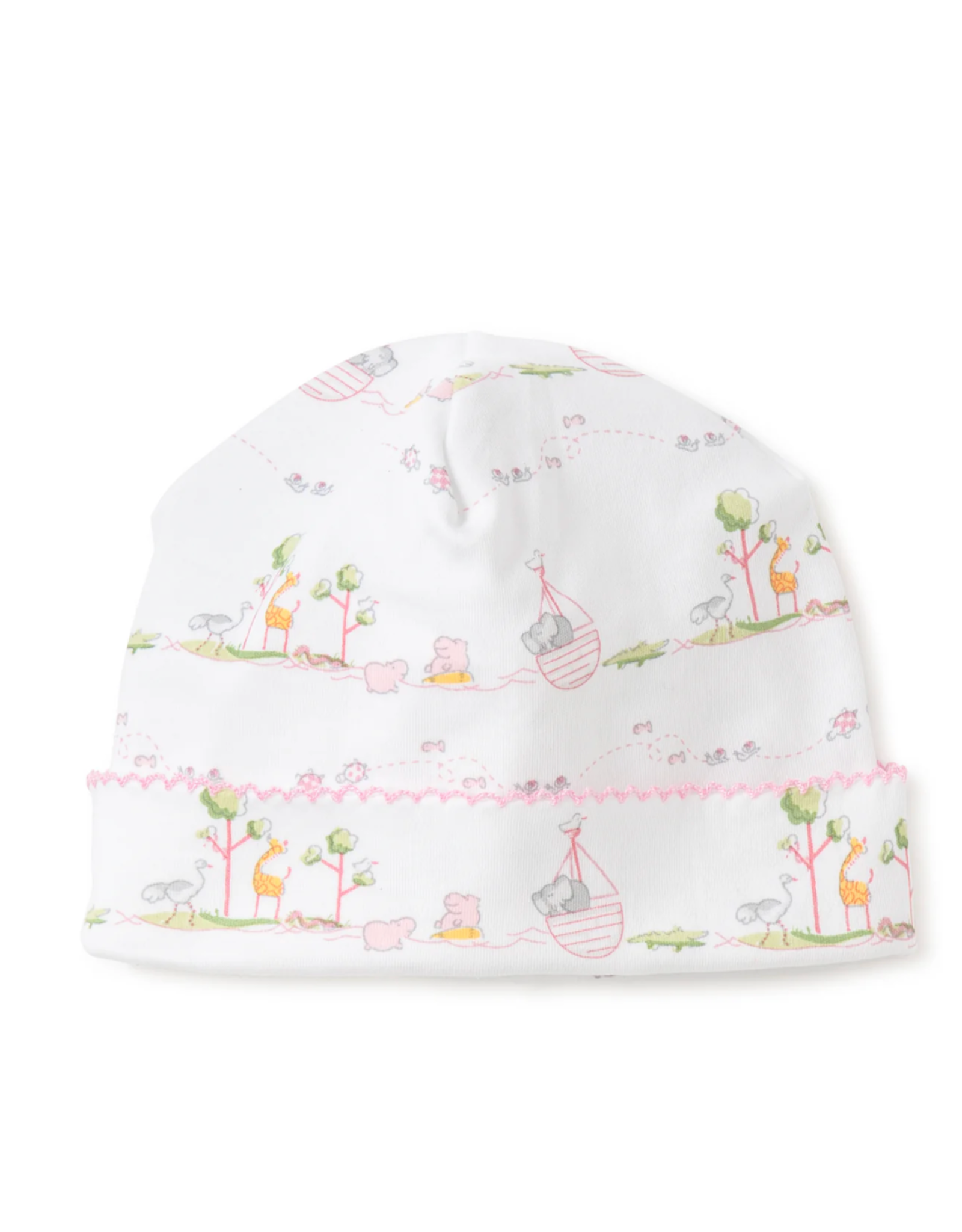 Kissy Kissy Hat Noahs Print Pink