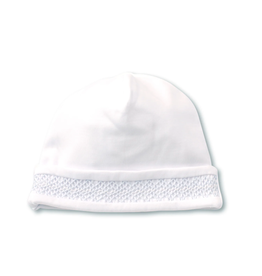 Kissy Kissy Smocked Hat Blue / White