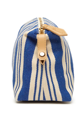 Brouk & Co Claire Striped Dopp Kit Blue